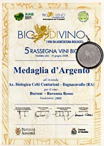 Secondo posto per il Burson della vendemmia 2005